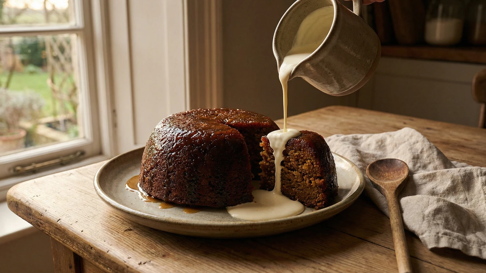 Steamed Ginger Pudding
