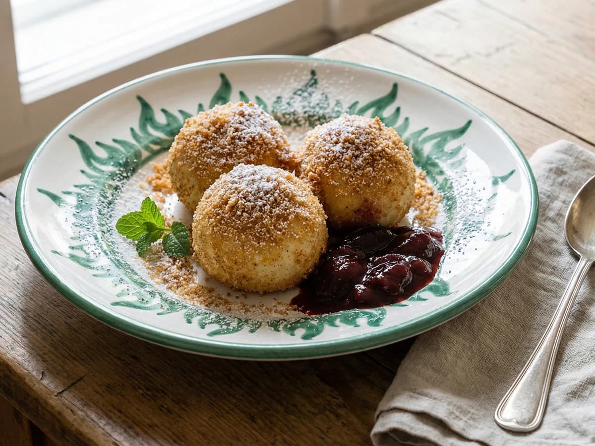 Topfenknödel - Chef Elsa