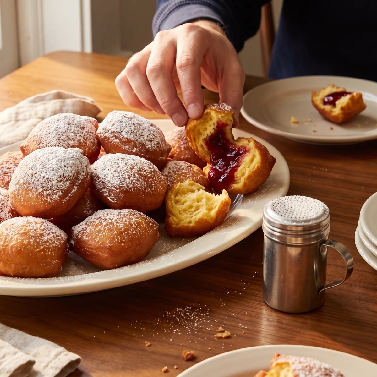 Hot Viennese Fritters
