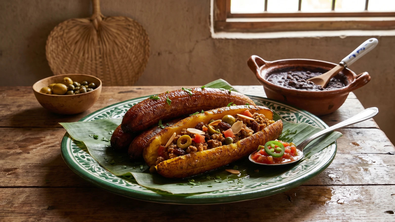 Platanos Rellenos de Picadillo Veracruzanos
