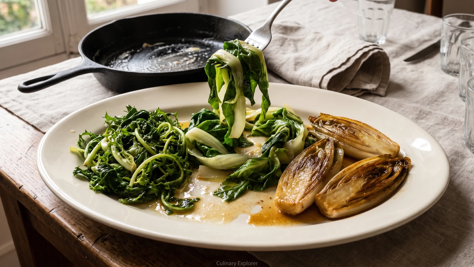 Chicorée Frisée, Escarole and Belgian Endive
