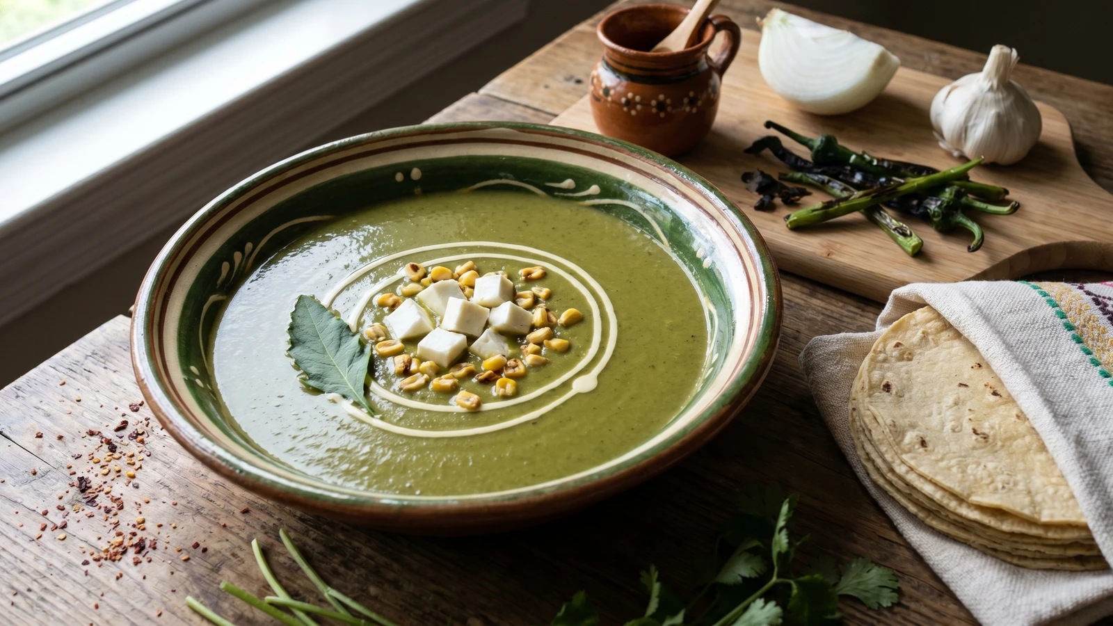 Crema de Chile Poblano