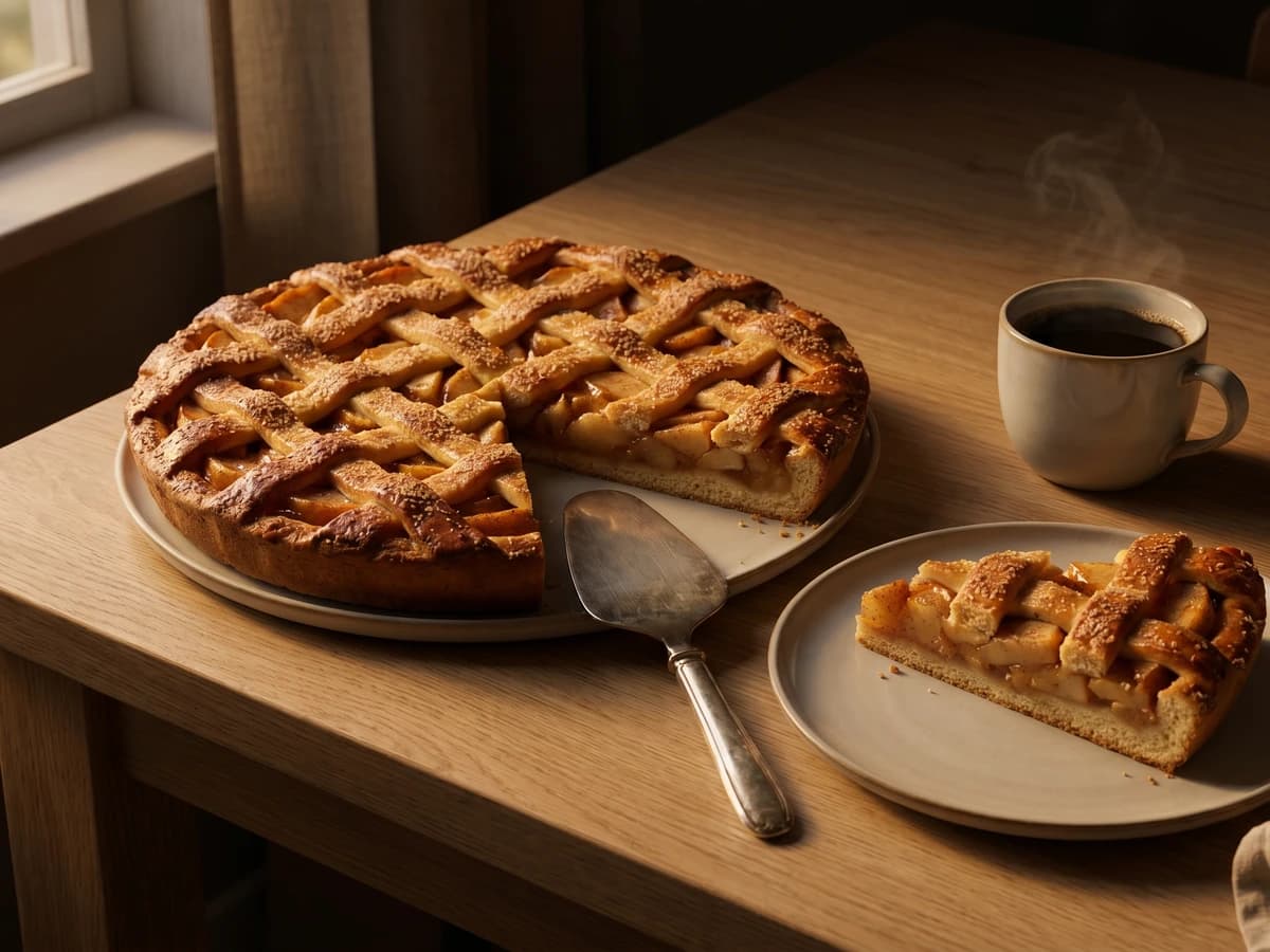 Appelvlaai (Limburg Apple Vlaai) - Chef Joost