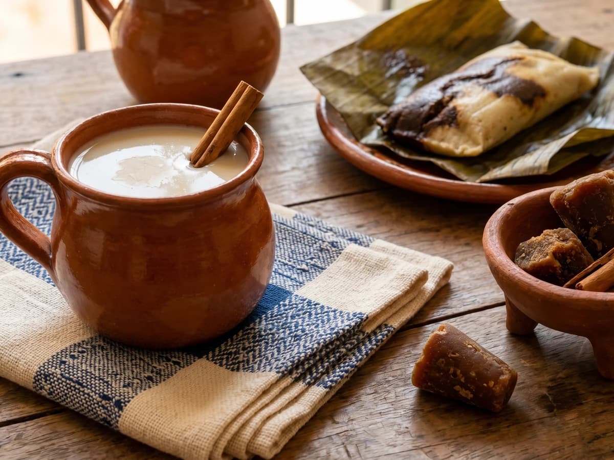 Atole Blanco Oaxaqueño