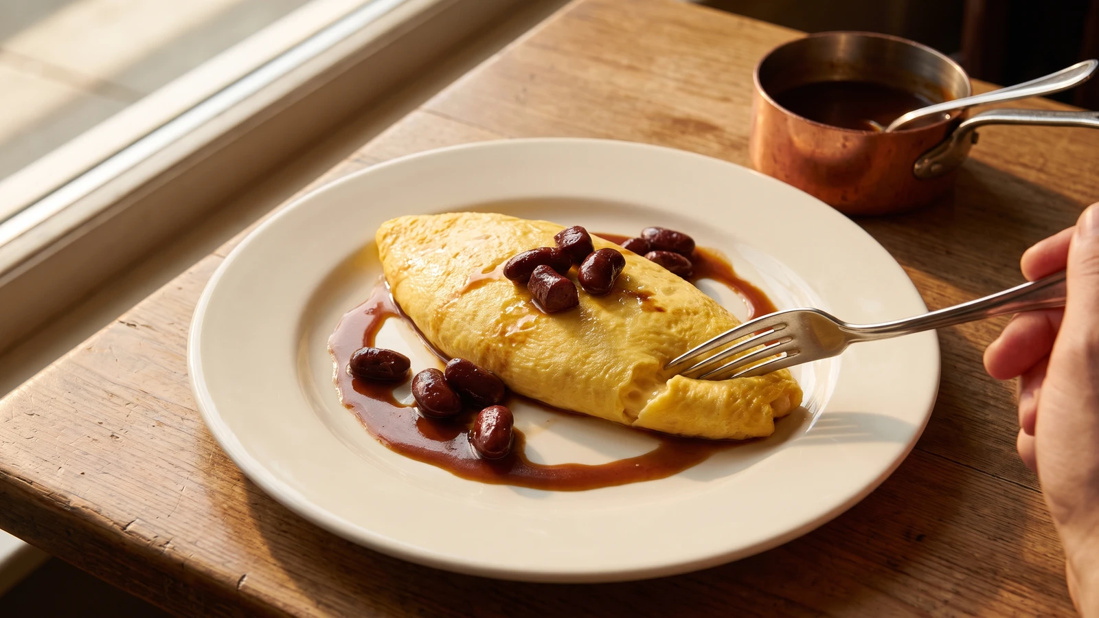 Omelet with Kidneys