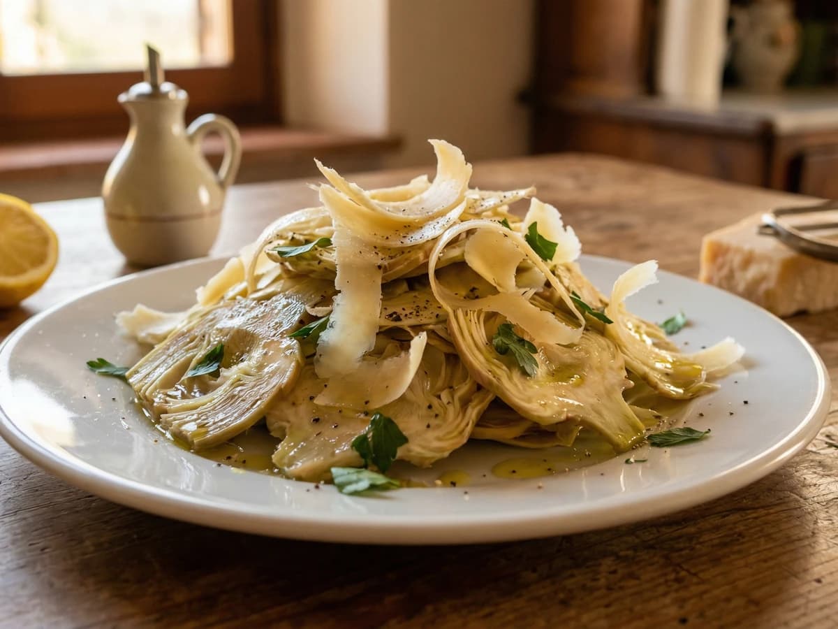 Insalata di Carciofi Crudi - Chef Graziella