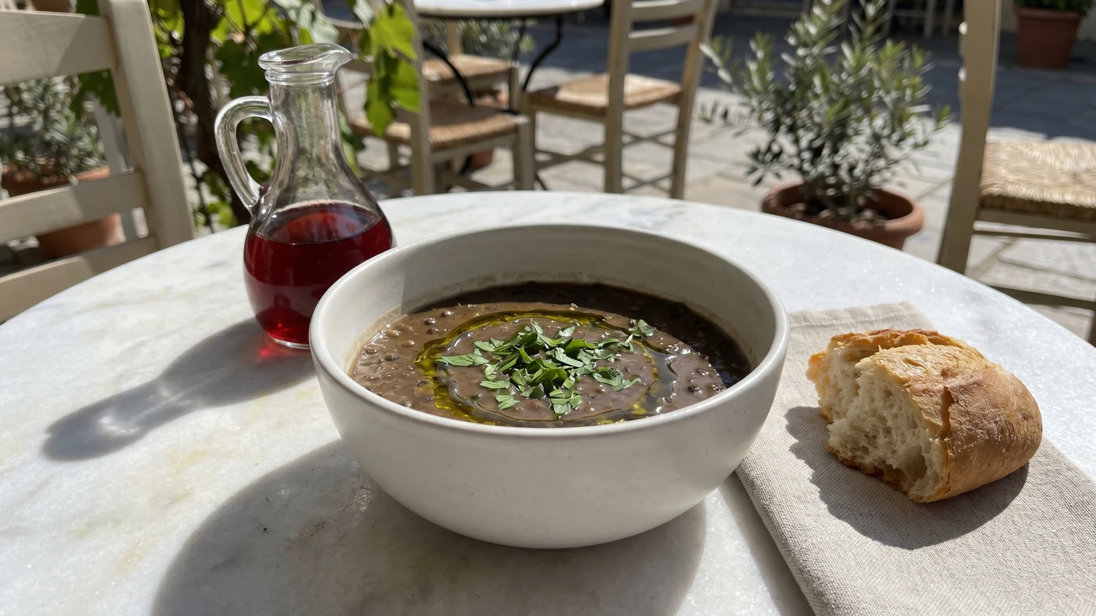 Thessaloniki Fakes (Φακές), Greek Lentil Soup