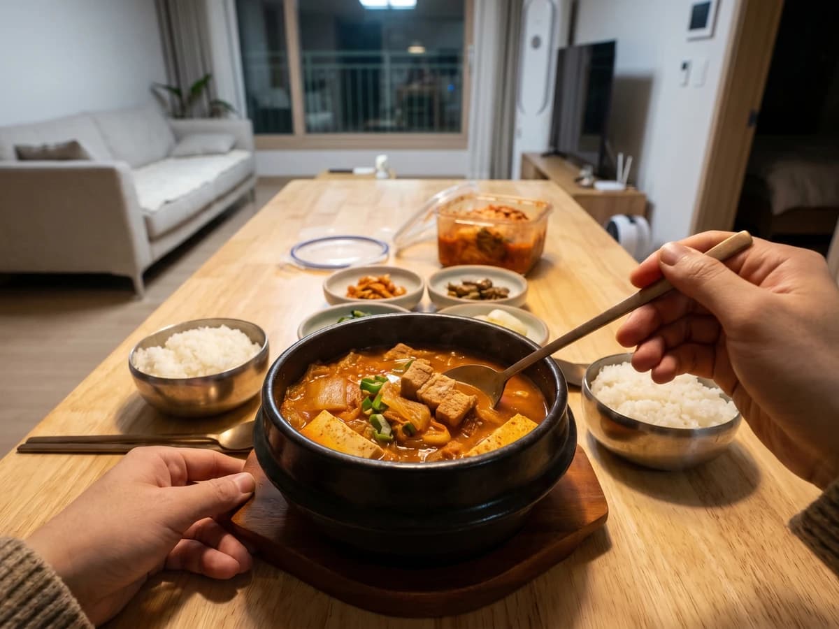 Kimchi-jjigae (Kimchi Stew) - Chef Jeong-sun