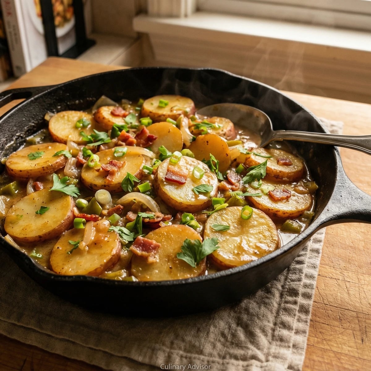 Cajun Smothered Potatoes