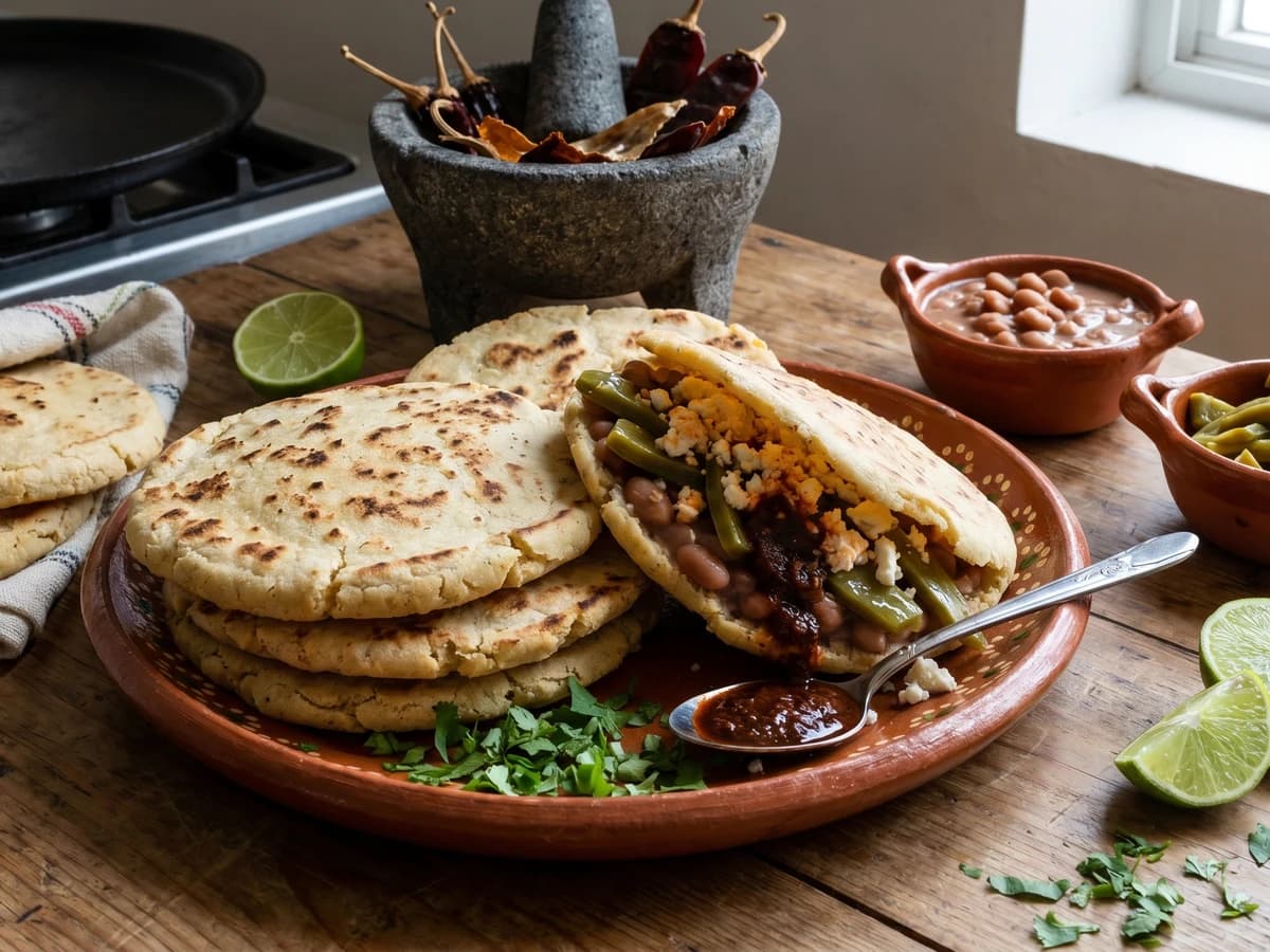 Gorditas de Maíz Quebrado de Tolimán - Chef Lupita