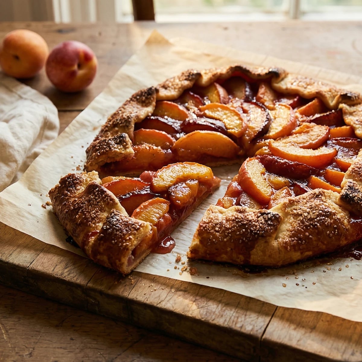 Rustic Stone Fruit Galette