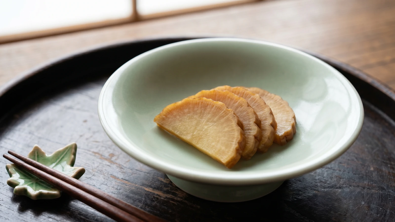 Akita Smoked Daikon Pickles (いぶりがっこ, Iburigakko)
