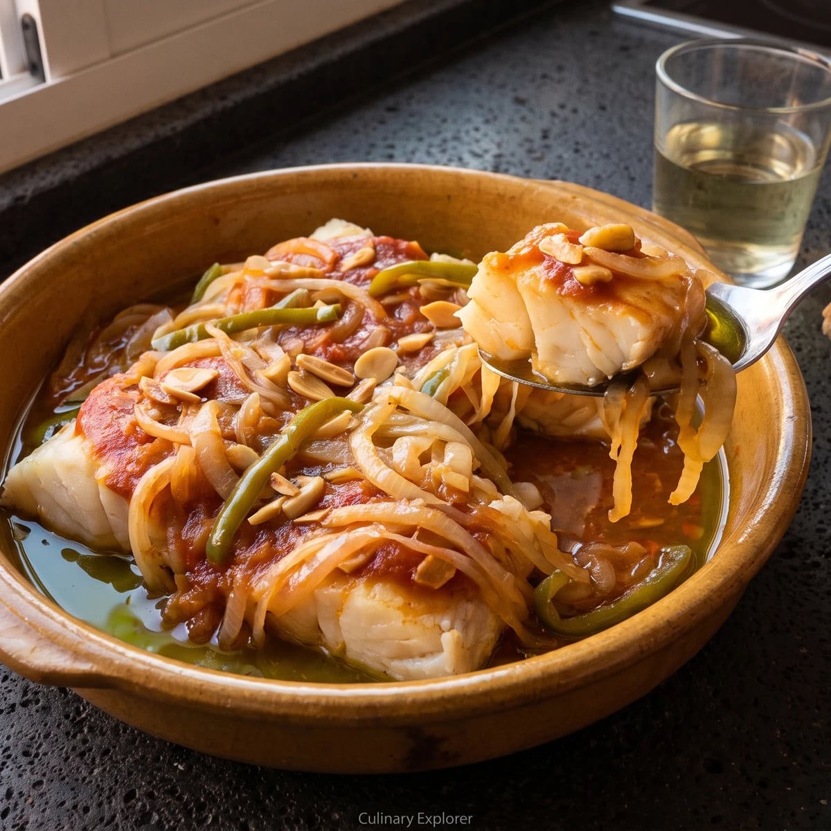 Bacalao Encebollado Canario