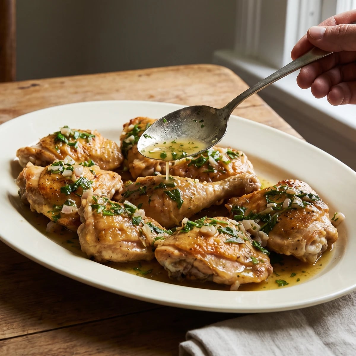 Poulet Sauté aux Fines Herbes