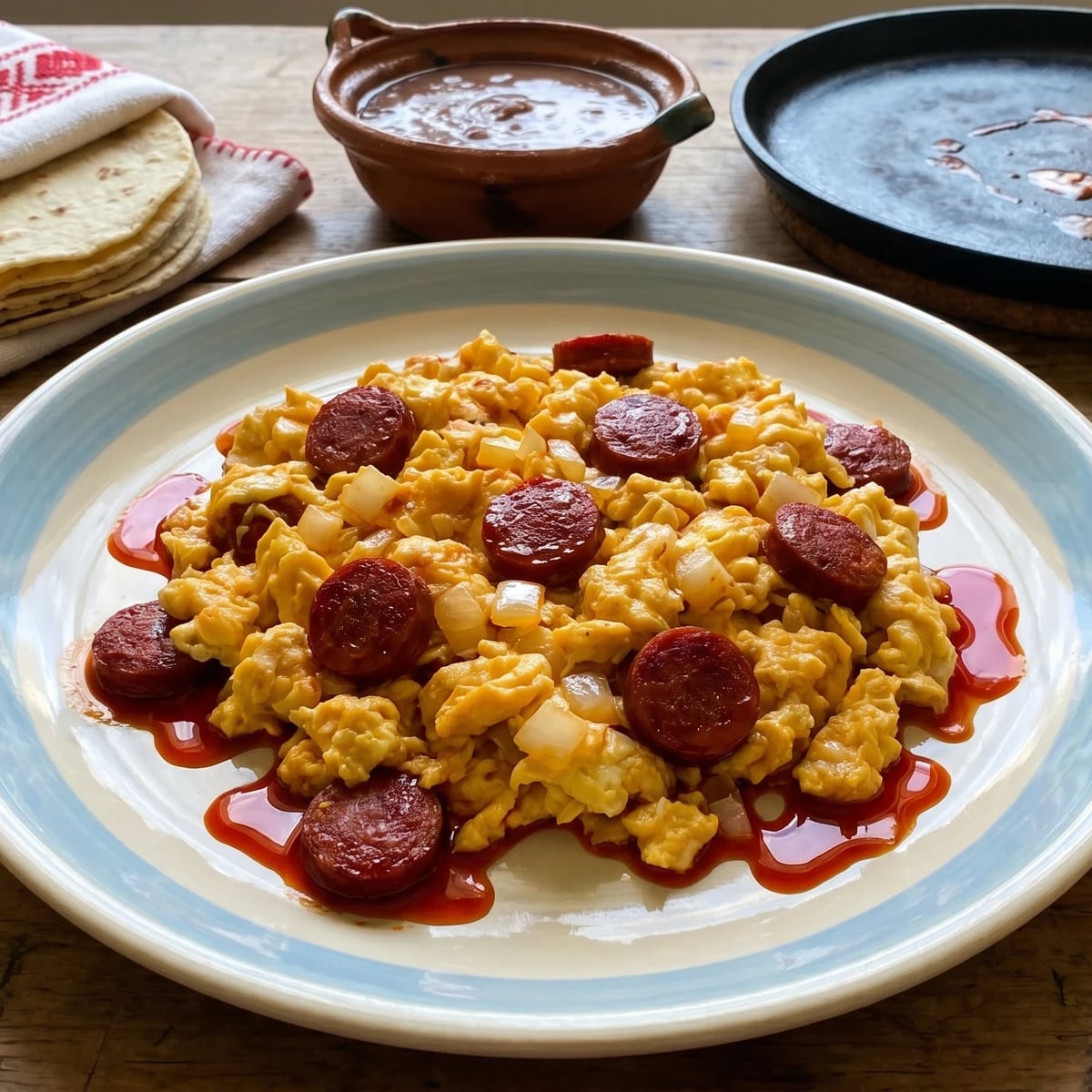 Longaniza de Valladolid con Huevo