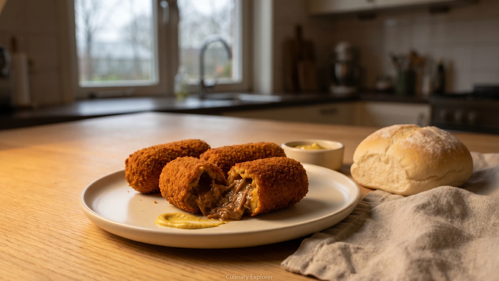 Vleeskroket (Dutch Beef Croquette)