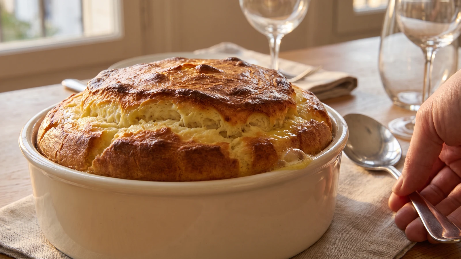 Soufflé de Pommes de Terre