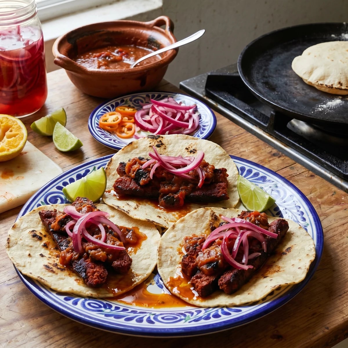 Tacos de Longaniza de Valladolid