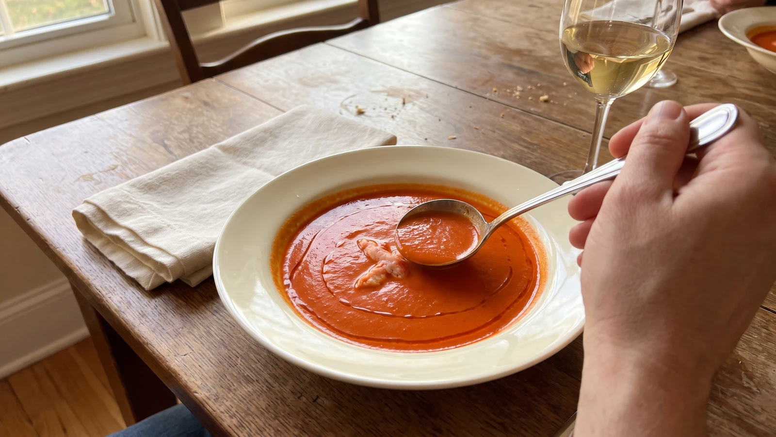 Velouté de Homard, otherwise Cardinal