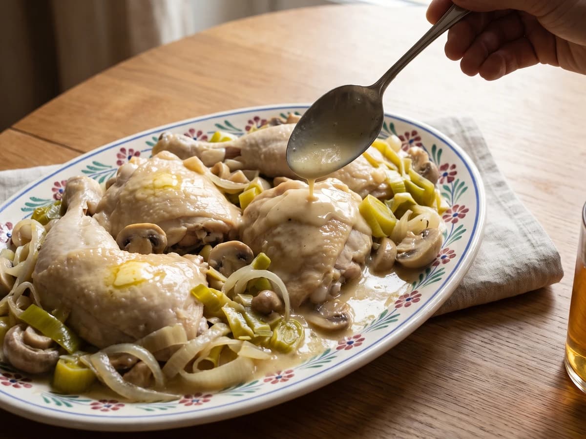 Poulet Sauté Bretonne - Chef Juliette