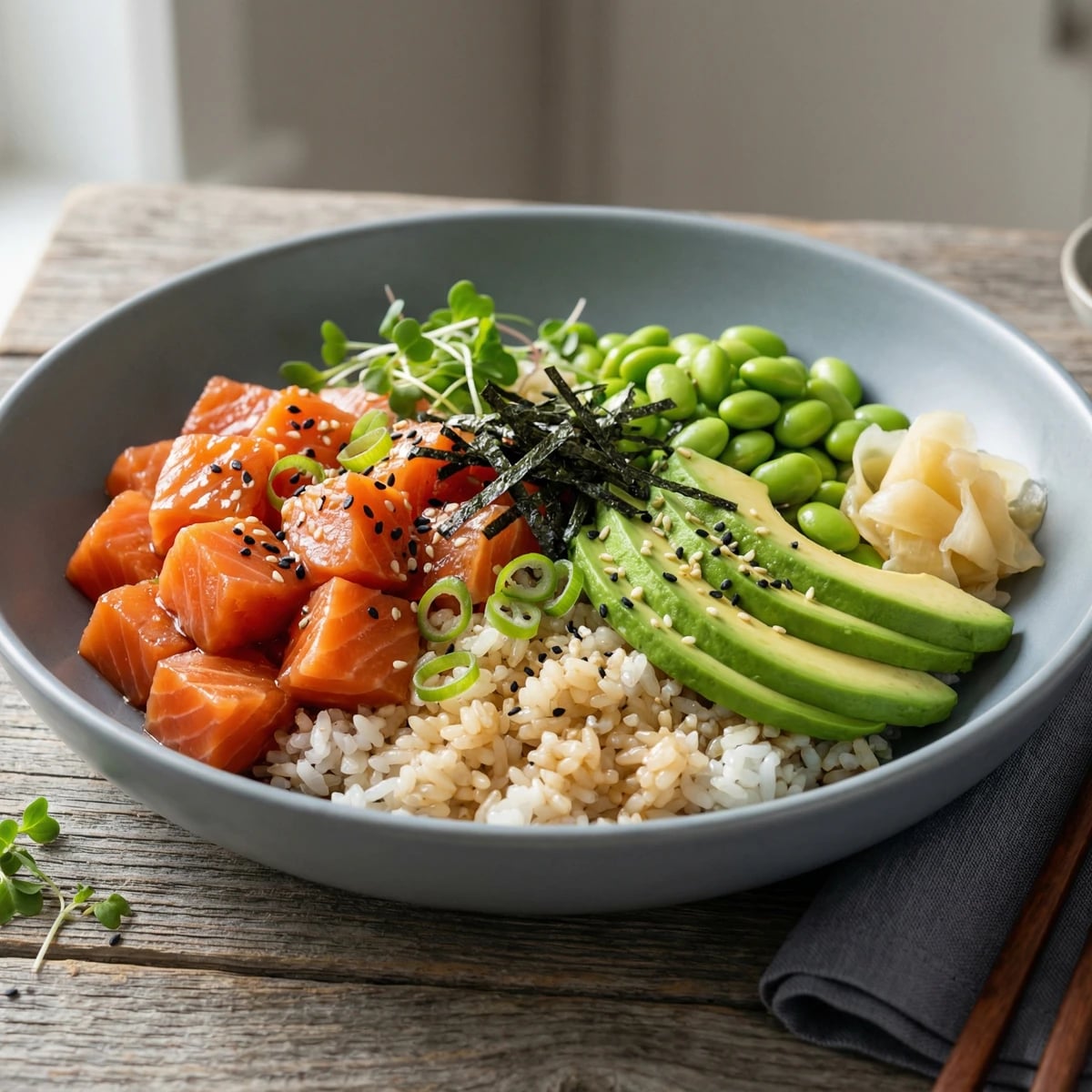 Seattle-Style Poke Bowl