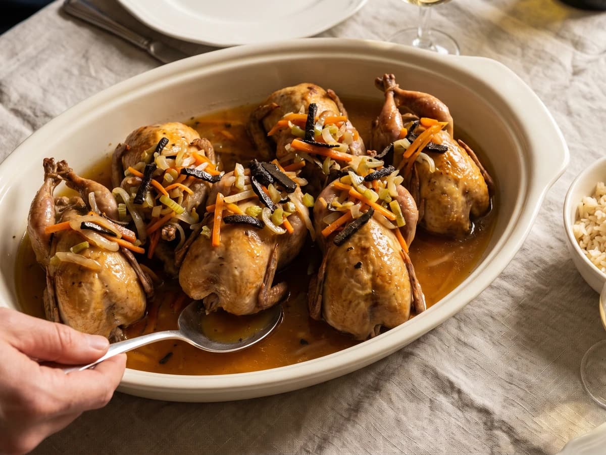 Cailles Richelieu - Chef Juliette