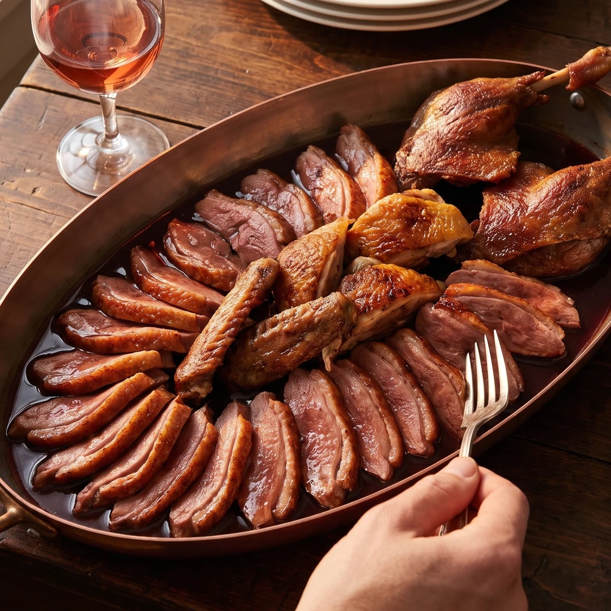 Salmis De Caneton à la Rouennaise