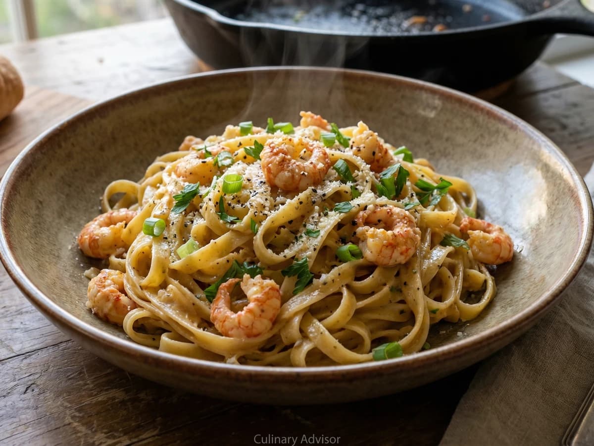 Crawfish Fettuccine - Chef Remy