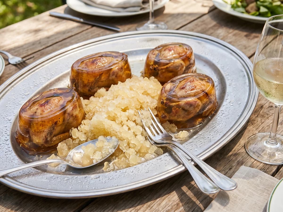Cailles glacées Maryland - Chef Juliette