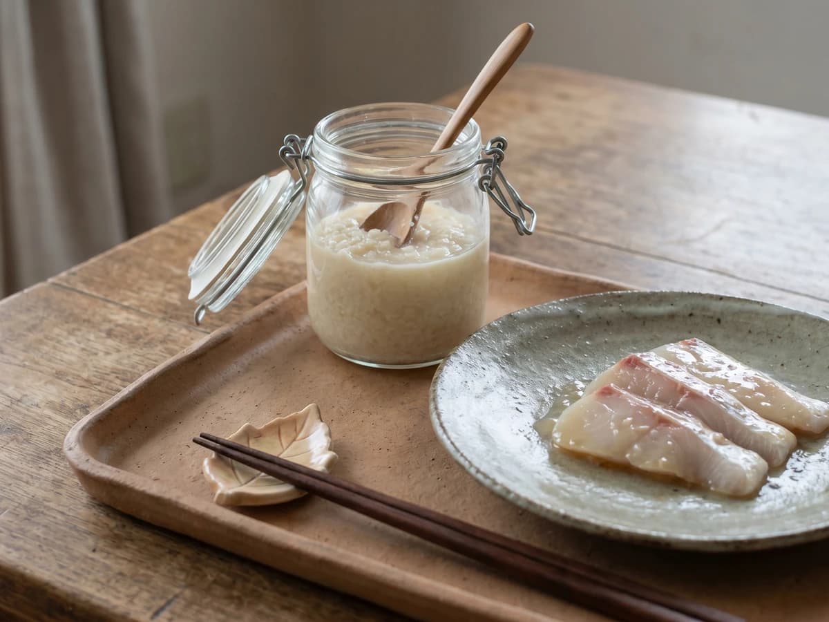 Shio-kōji (塩麹, salt-koji marinade) - Chef Takumi
