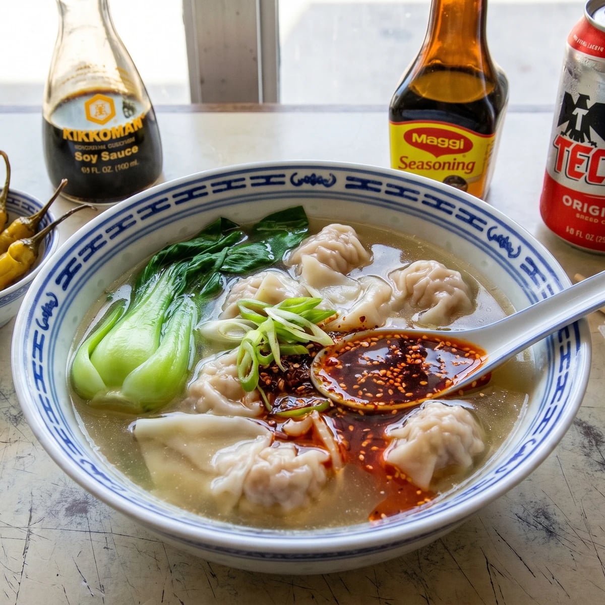 Sopa Wonton Mexicalense