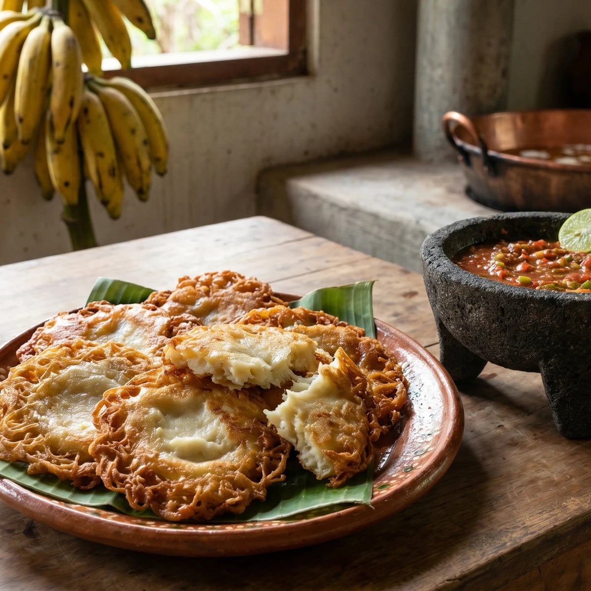 Frituras de Malanga de Coyolillo