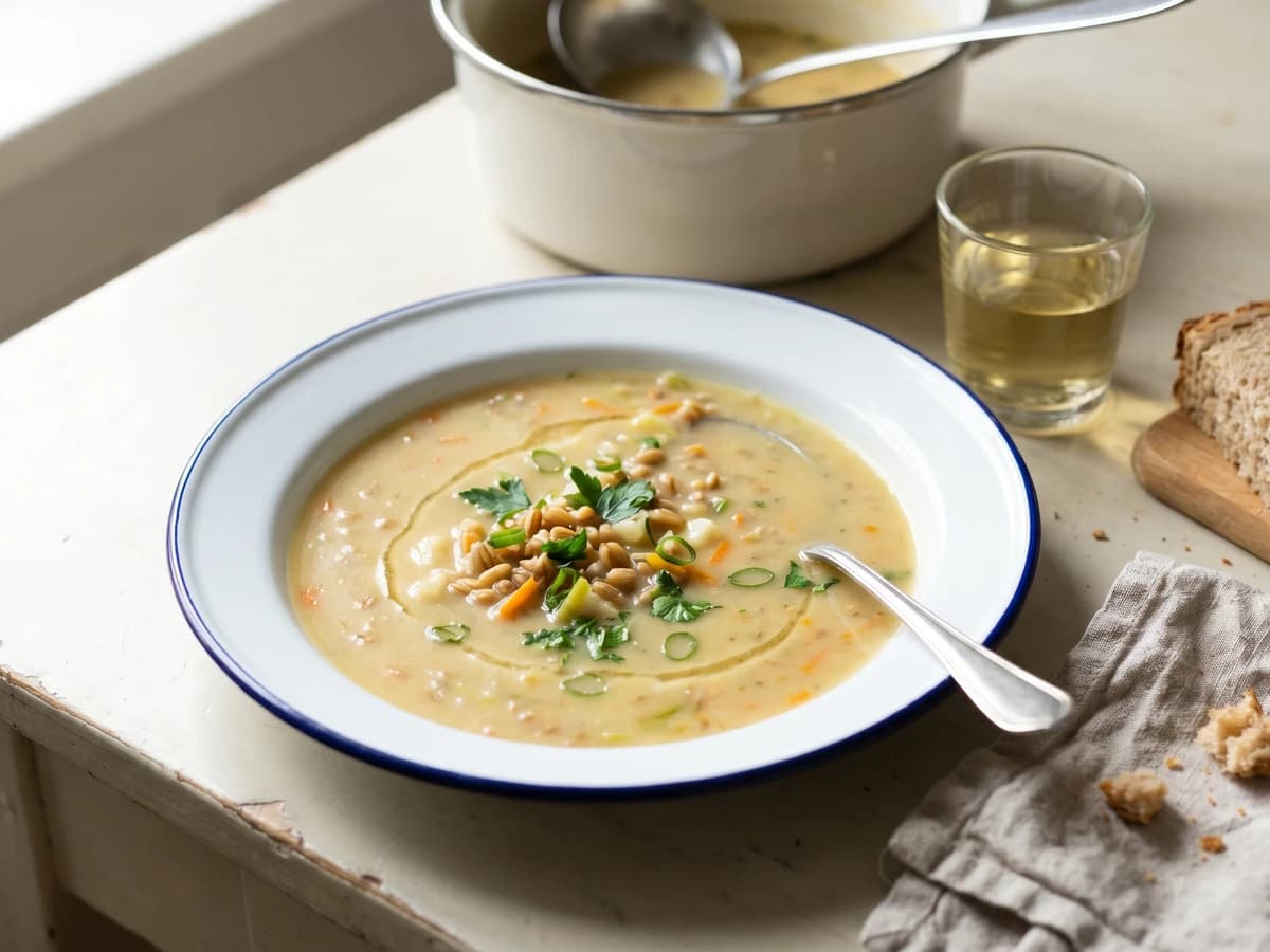 Badische Grünkernsuppe - Chef Klaus