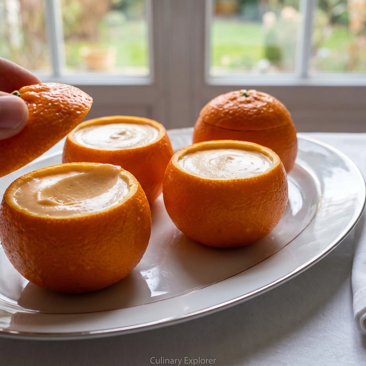 Mandarines à la Crème