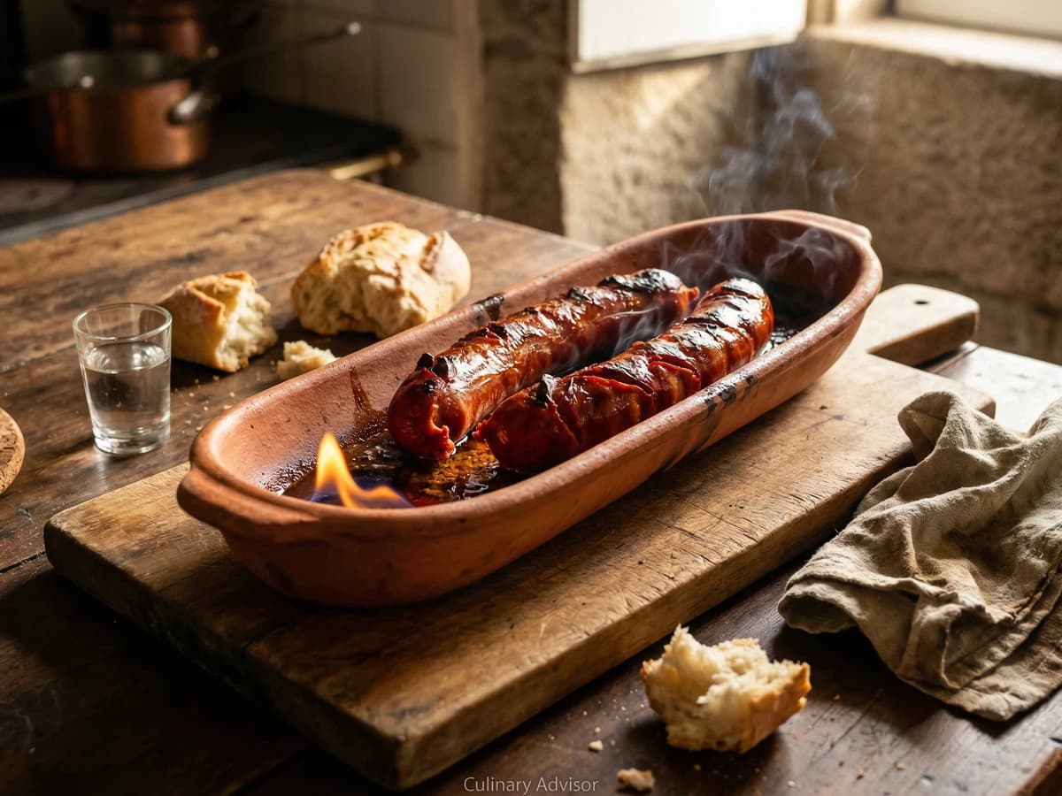 Chouriço Assado - Chef Margarida