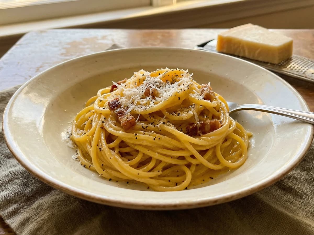 Spaghetti Carbonara - Chef Ally