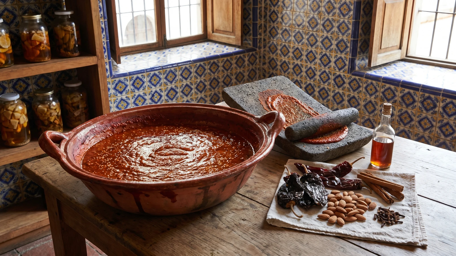 Pipián Rojo Conventual de Almendra