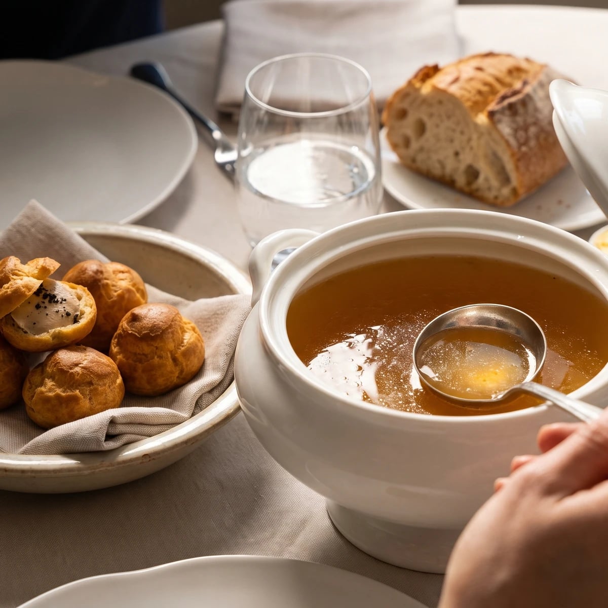 Consommé Rossini