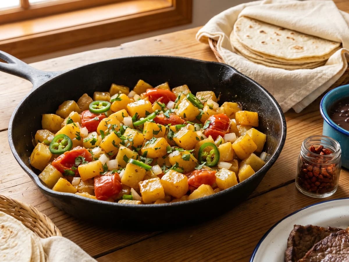 Papas a la Mexicana Sinaloenses - Chef Lupita