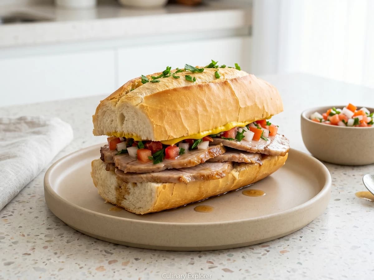 Sanduíche de Pernil Paulistano - Chef Juliana