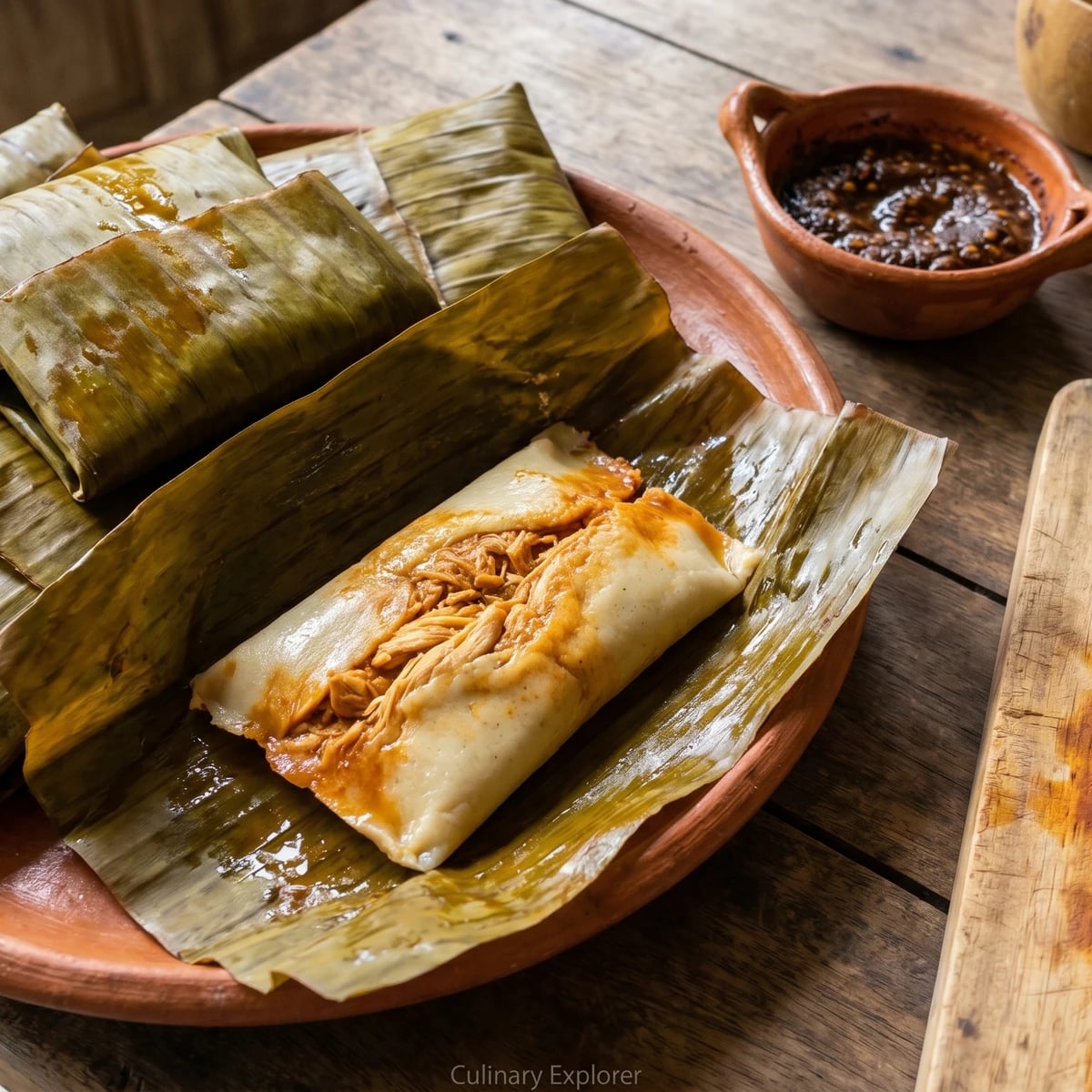 Tamal de Masa Colada Tabasqueño