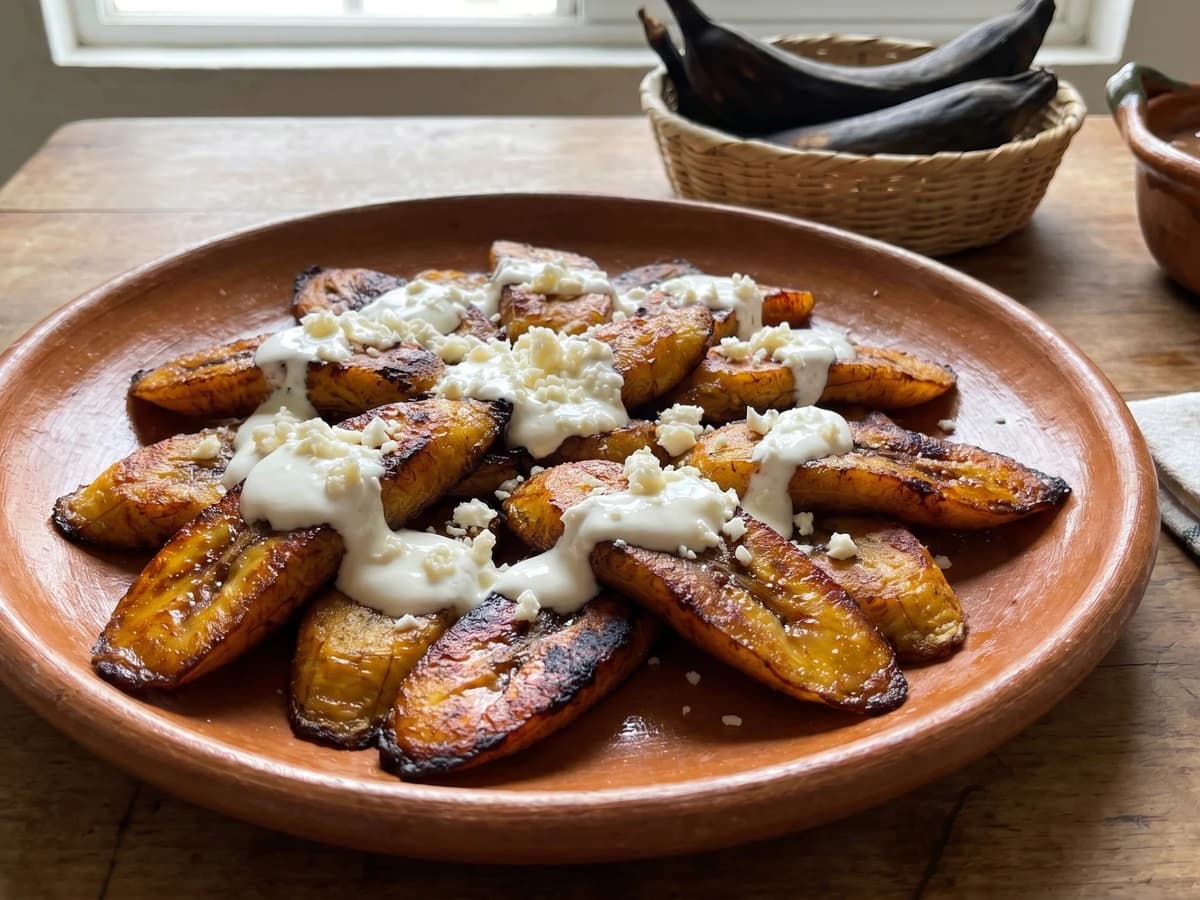 Plátano Macho Frito Colimense - Chef Lupita