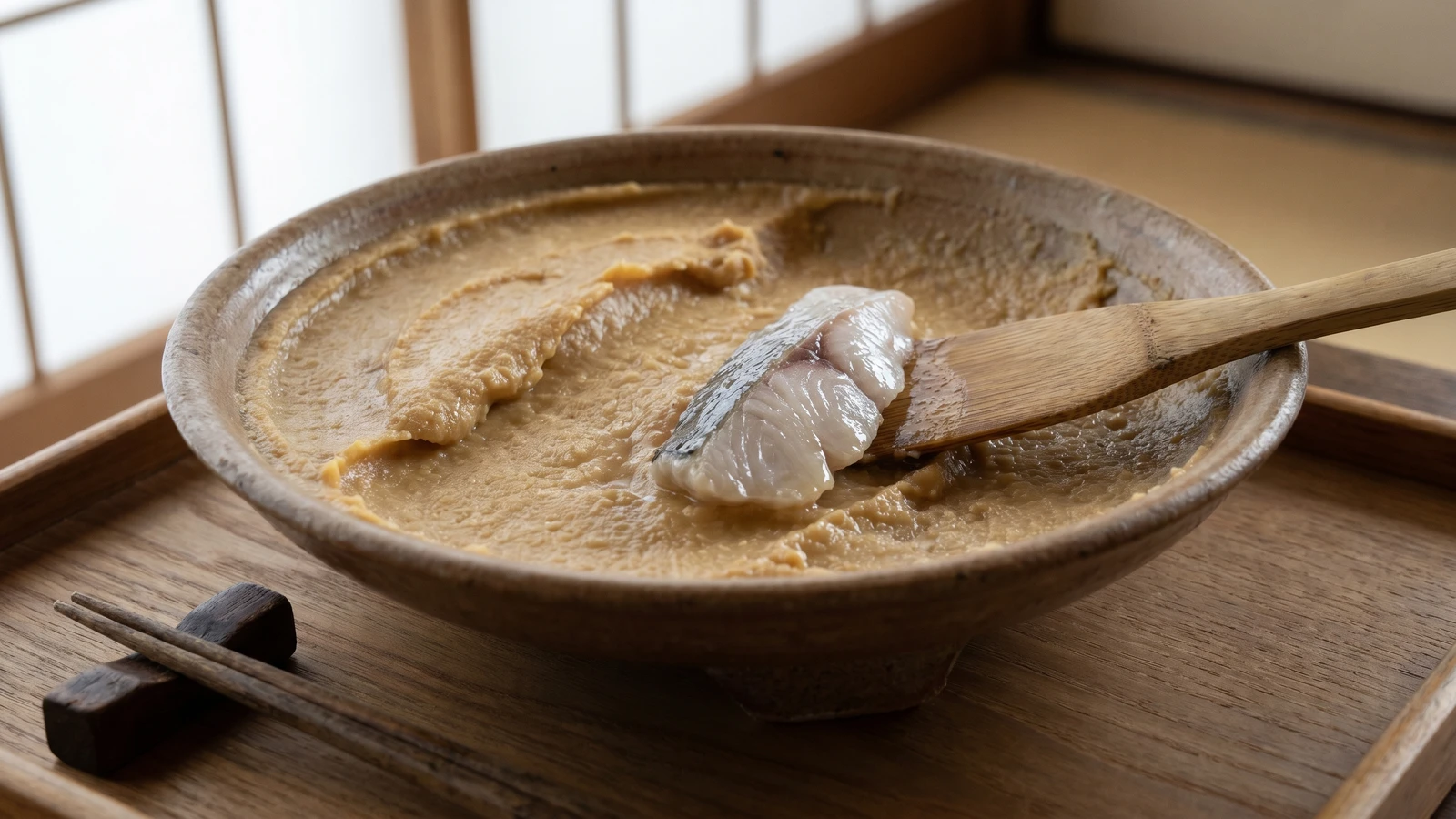 Miso and Sake-Lees Marinade Bed (味噌粕床, Misokasu Doko)