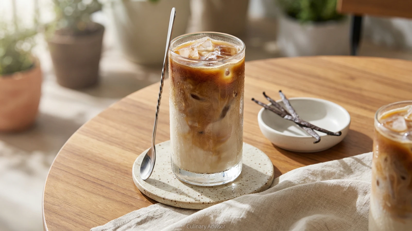 Iced Vanilla Latte