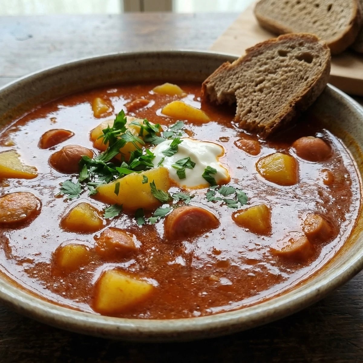 Erdäpfelgulasch