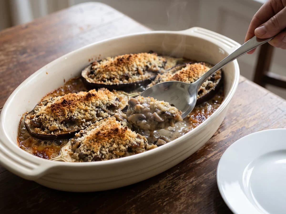 Aubergines au Gratin