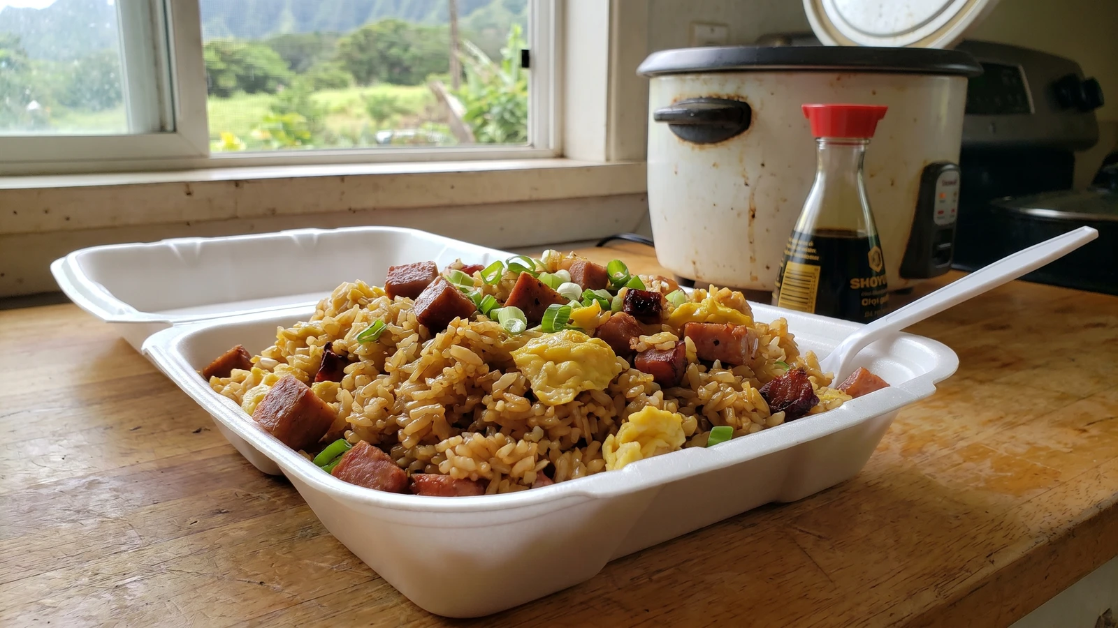 Hawaiʻi Local-Style Fried Rice (Plantation-Camp Wok Rice)