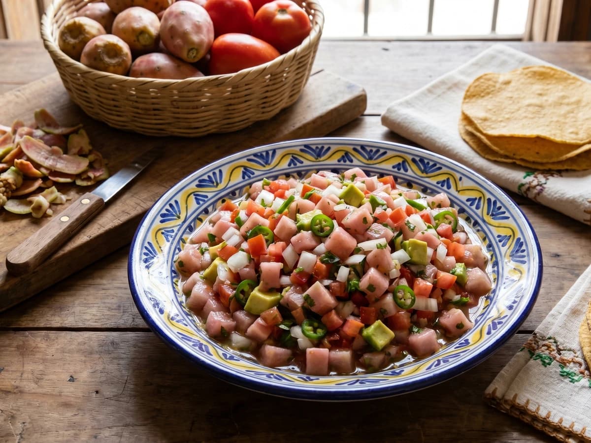 Pico de Gallo con Xoconostle de Don Francisco - Chef Lupita