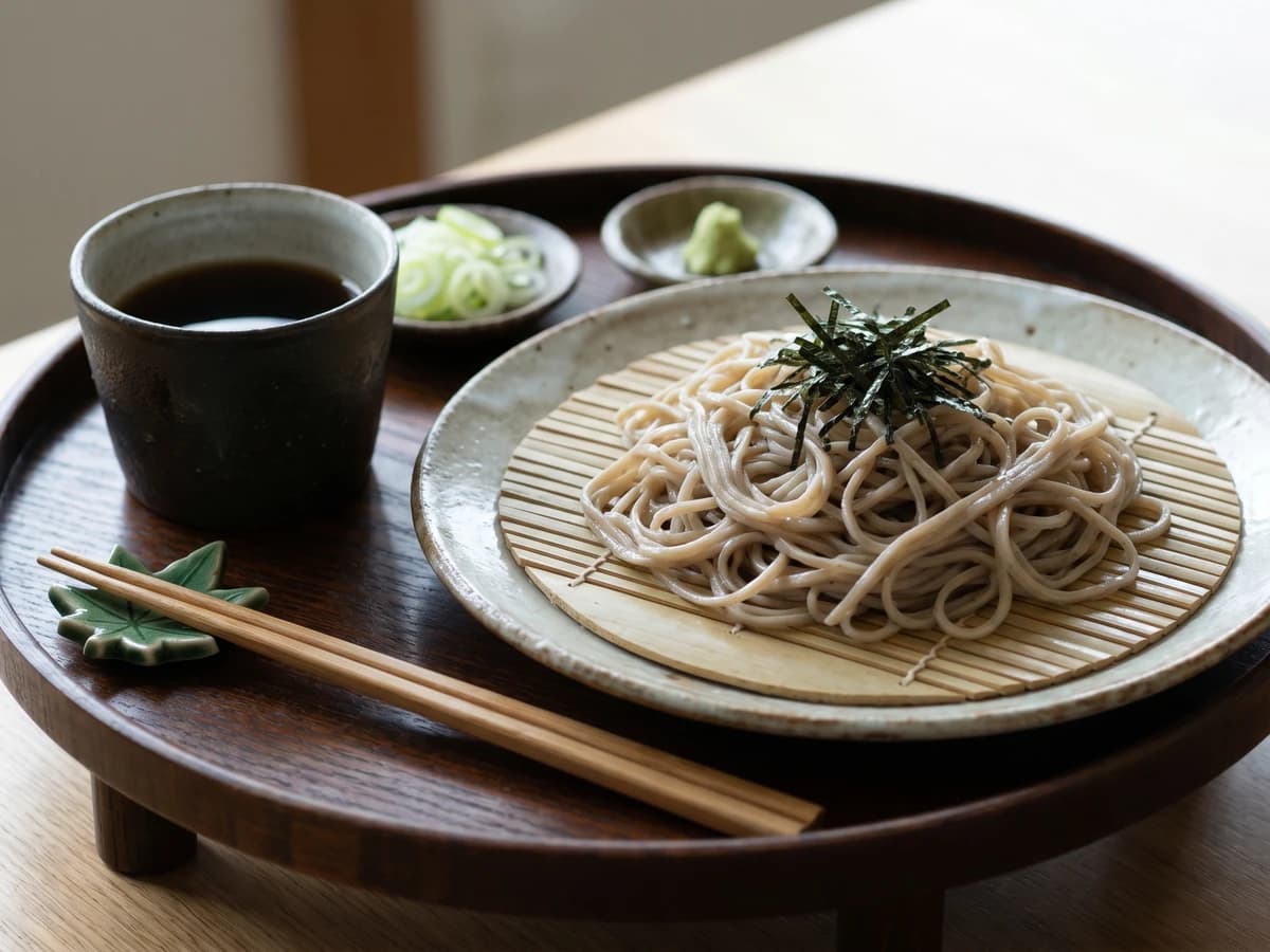 Zaru Soba (ざるそば) - Chef Takumi