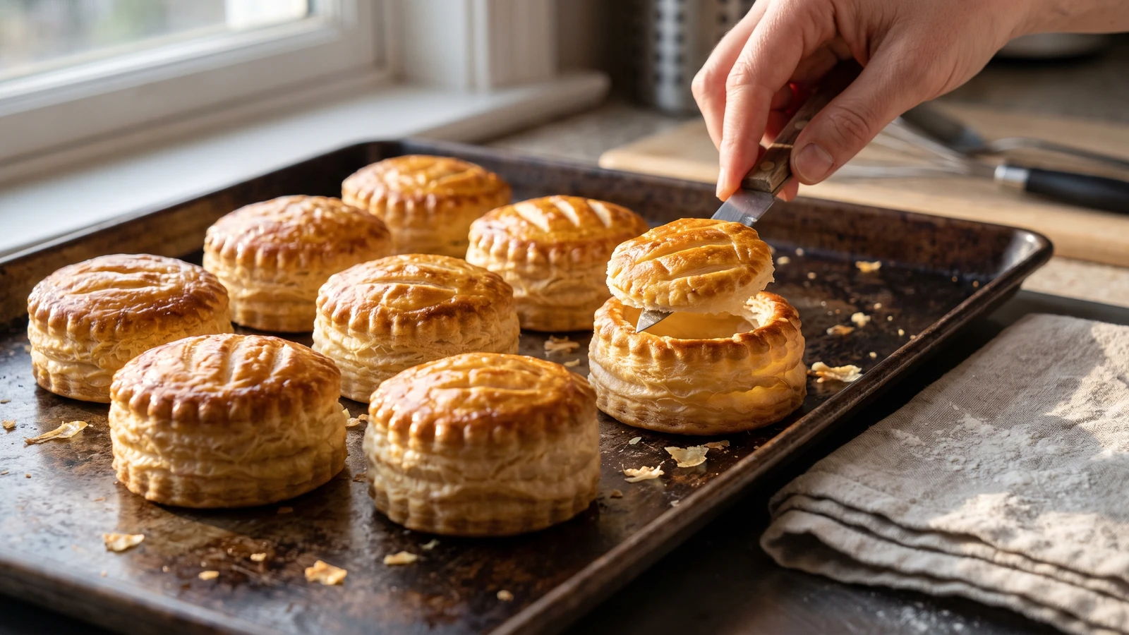 Bouchée or Small-patty Crusts
